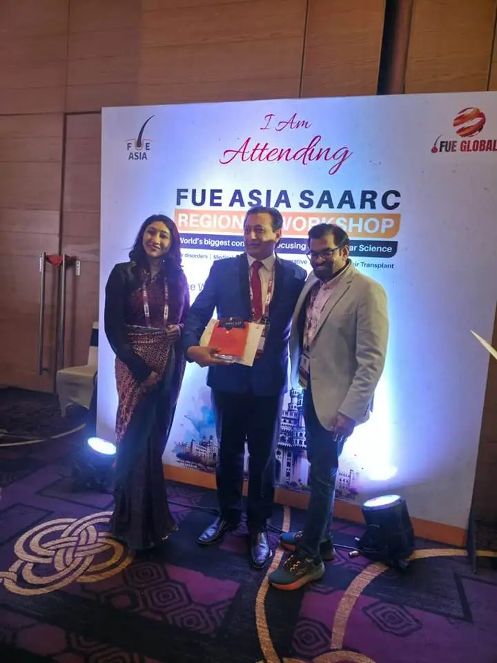 Dr KK Arora attend FUE ASIA 2026