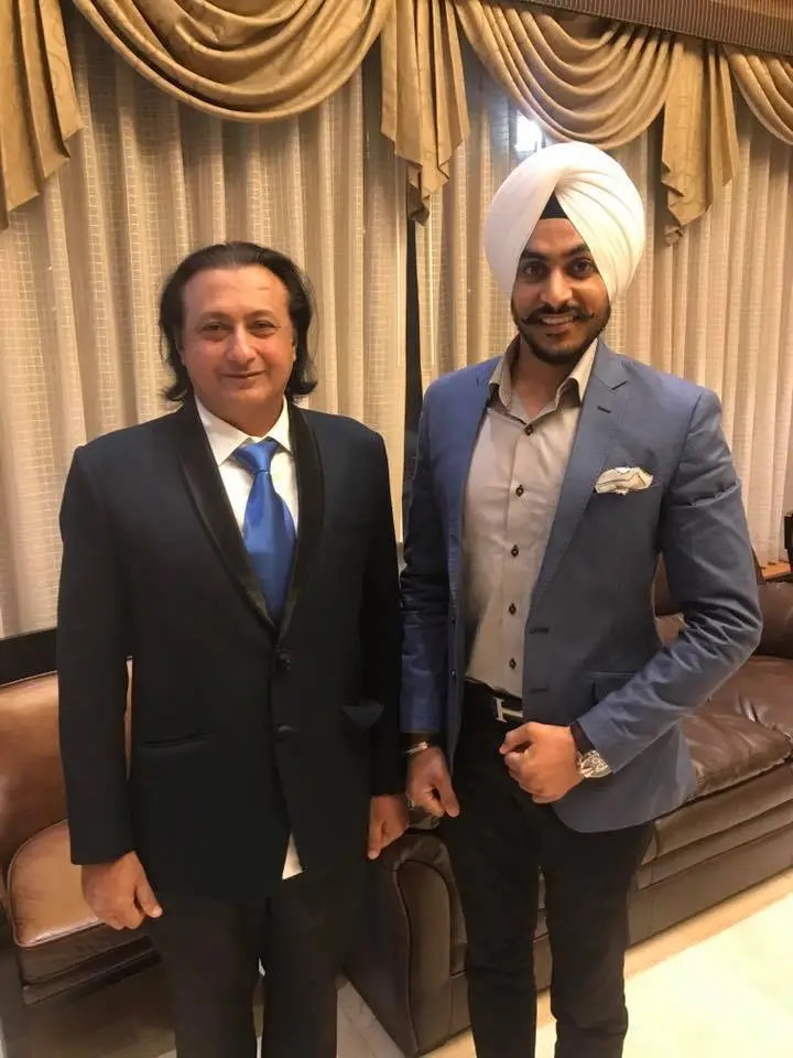 Dr kk arora with rajvir jawanda